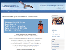 Tablet Screenshot of kapellmakare.nu
